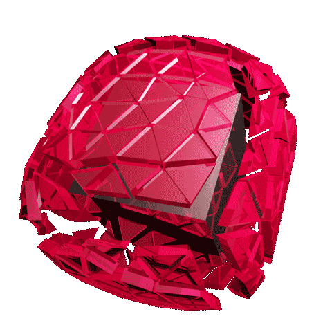 3D Spinning Sticker by Vince Mckelvie