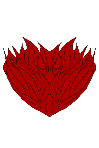 Corazon Ilustracion Digital Sticker