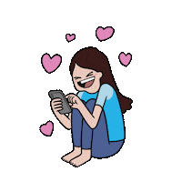 Luv Love Sticker by VIRA BCA