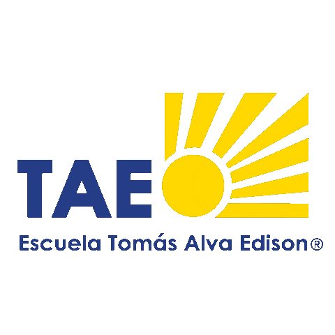 TAE_Edu giphyupload tae tomas alva edison escuela tae Sticker