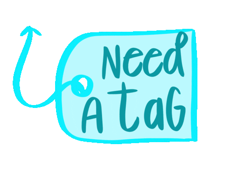 Tag Sticker by Two And Moon Designs