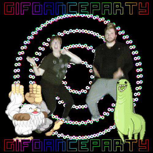 gif_dance_party gif dance party museum of the moving image gif elevator GIF