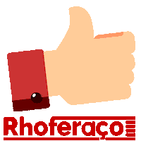 rhoferaco aco ferro ferroeaço rhoferaço Sticker
