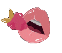 iva_vivid lips еда губы сладости Sticker