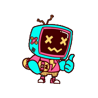 Tvy Sticker by Waffle Up