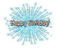 Happy Birthday Sticker