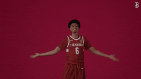 Hype Energy GIF by Stanford Athletics