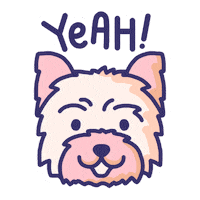 dog Sticker by Puppr