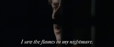 I Saw The Flames in My Nightmare 