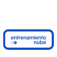 Entrenamiento Nube Sticker by Tiendanube