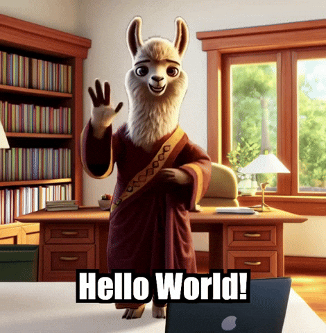 Hello World Technology GIF by dalaillamazen