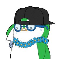 Awkward Oh No Sticker by Pudgy Penguins