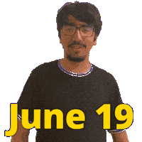 June 19 Sticker