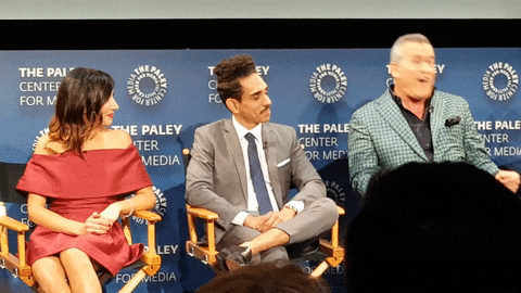 ash vs evil dead bruce campbell laughing GIF by The Paley Center for Media