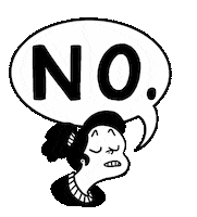 Black And White Reaction Sticker by Alex Strasser