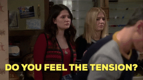 Tension Theconners GIF by ABC Network
