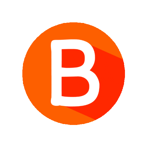 Orange Abc Sticker