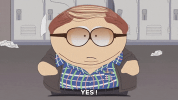 eric cartman exclaiming GIF by South Park 