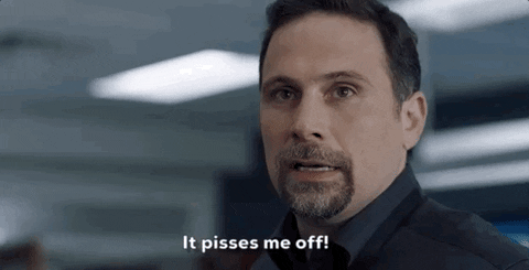 Angry Cbs GIF by Wolf Entertainment