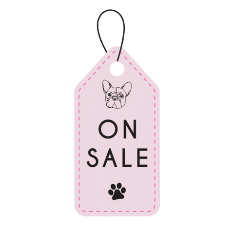 French Bulldog Sale Sticker by Frankie and Friends