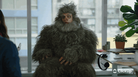 Believe Big Foot GIF by ClickUp