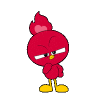 Confused Fire Sticker
