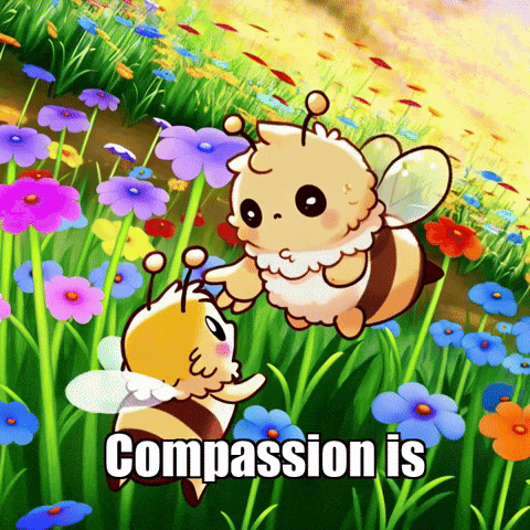 Wisdom Compassion GIF by Beelightened