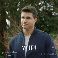 Robbie Amell Yes GIF by Amazon Prime Video