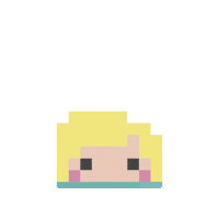8Bit Dziewczynka Sticker by Programistki są super