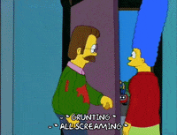 homer simpson todd flanders GIF