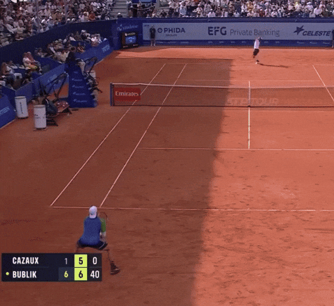 Alexander Bublik at Swiss Open Gstaad