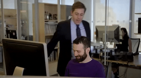 don't touch me office GIF by Fast Company