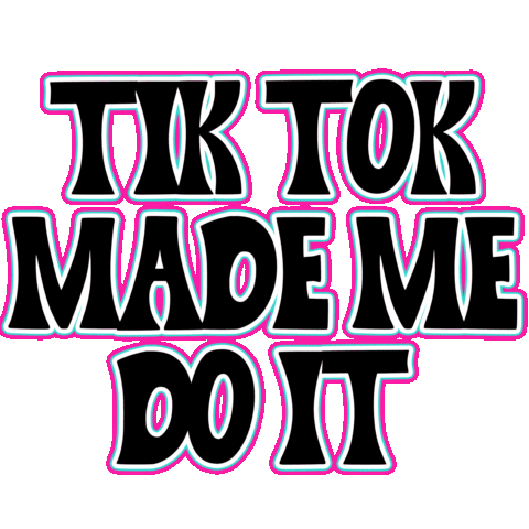 Tik Tok Trend Sticker by Alexandra Five