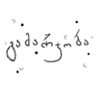 Todutodu black georgian ქართული გამარჯობა Sticker