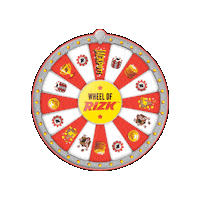 RIZKHR rizk rizkhr rizkcasino wheel of rizk Sticker