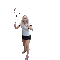 Lea Badminton Sticker by Grün-Weiß Mülheim