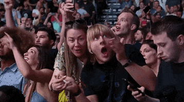 Mixed Martial Arts Reaction GIF by UFC