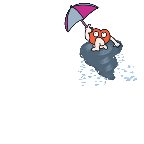 Art Rain Sticker by Lipchan