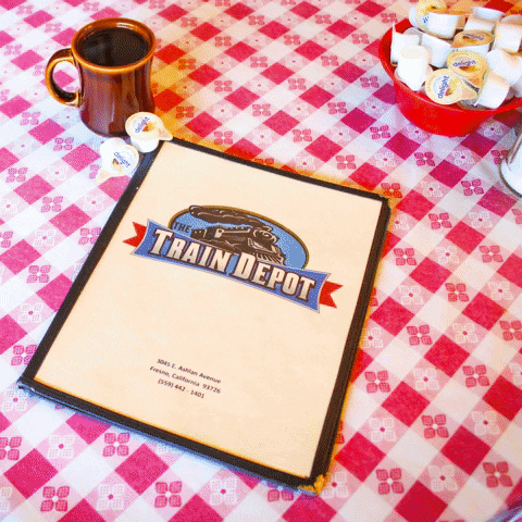 lidiaflores9c4e giphygifmaker breakfast fresno traindepot559 GIF