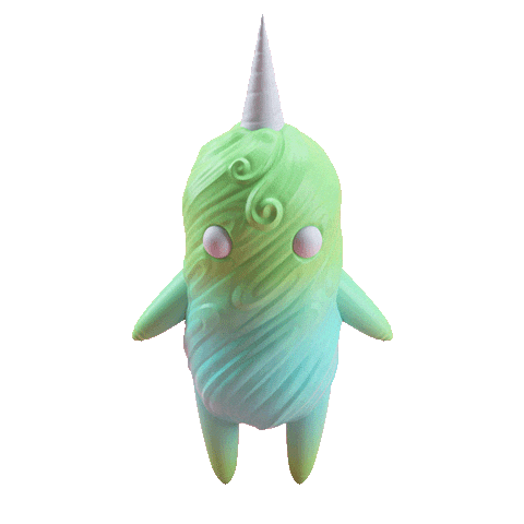 Happy Cotton Candy Sticker