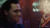 Happy Tom Hiddleston GIF by Marvel Studios