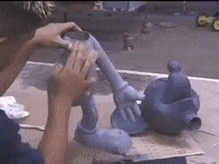 Robot Animatronics GIF by MANGOTEETH