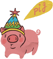 Pig Great Big Story Sticker by Marcie LaCerte