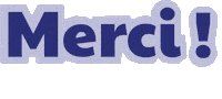 Gracias Merci Sticker by EDLL