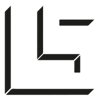 LeoSelmo black and white ls leo selmo ls brand Sticker
