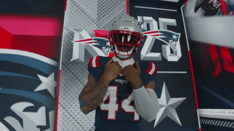 Football Yes GIF by New England Patriots