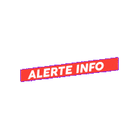 LCIofficiel urgent lciplay alerteinfo Sticker