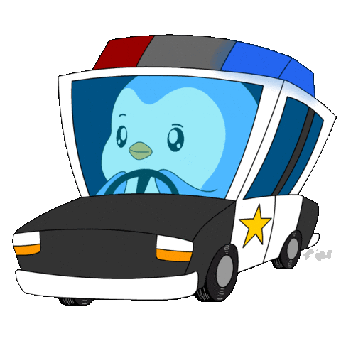 Car Penguin Sticker by Pudgy Penguins