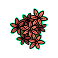 Flower Sticker
