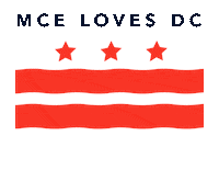 Mce Loves Dc Sticker by McEnearney Associates